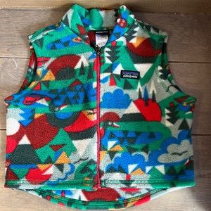 Patagonia fleece vest, baby 18 months